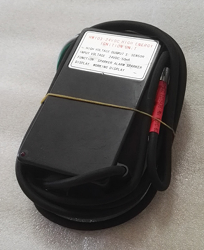 Black DC24V / 50mA Input Electric Pulse Igniter With Colorful Wire CE