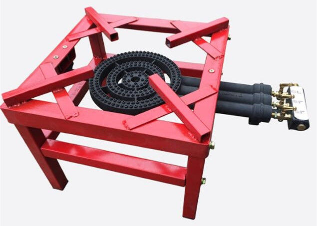 High Fire Lpg Cast Iron Gas Burner Stove Gas 3 Ring Burner Cast Iron