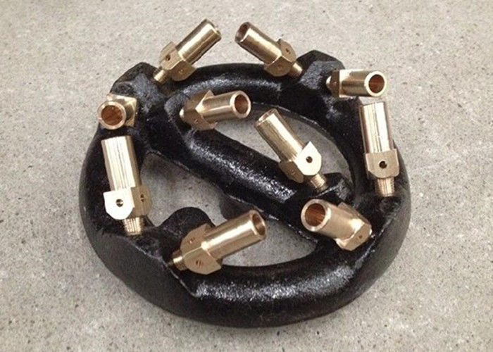 Blue Flame 10 Jet Natural Gas Burner Heavy Duty Cast Iron For