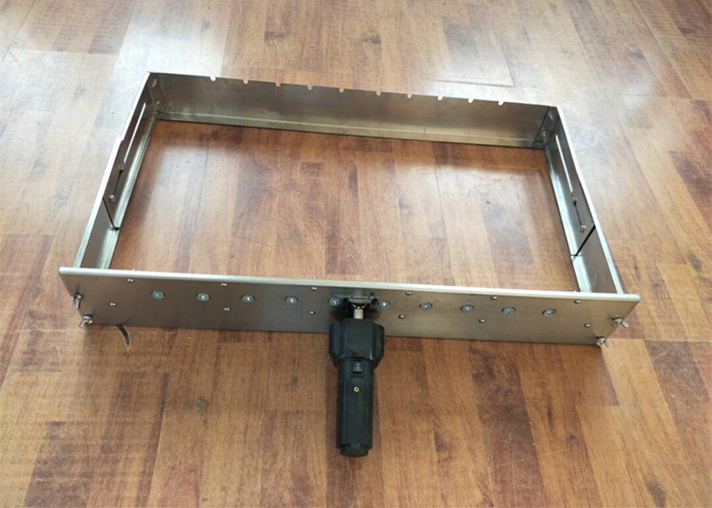 10 Skewers Stainless Steel 201 BBQ Rotisserie Grill Motor Kit 700 * 420 MM