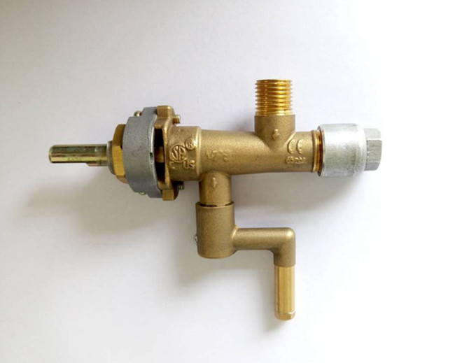 Emergency Gas Shut Off Valve Brass Aluminum Automatically SVL01 Knob