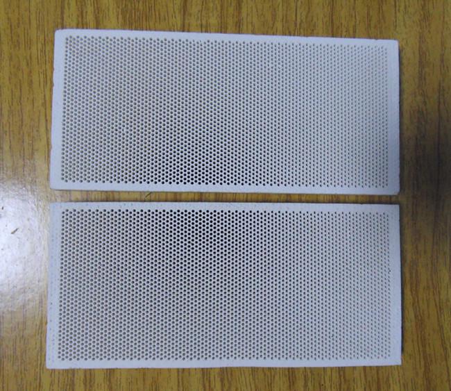 Alumina Infrared Ceramic Plate For Gas Heater , Ceramic Plate