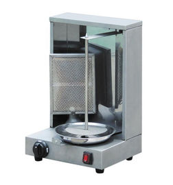 China Mini Single Burner Doner Kebab Machine Maker With Rotating Rod For Barbecue supplier