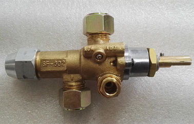 China Automatically Flameout Gas Shut Off Brass Safe Valve With Thermoinduction Thermocouple supplier