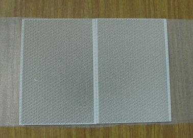 China 200 * 140 MM Big Alumina Honeycomb Infrared Cordierite Ceramic Plates supplier