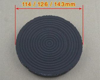 China Porous Catalytic Infrared Honeycomb Ceramic Plate Black Painting Energy Saved supplier