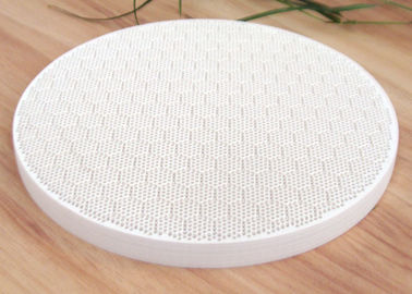China 160 MM Infrared Honeycomb Gas Ceramic Plate Hexagon Pattern Cordierite For Cooking Tool supplier