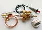 Thermocouple Gas Safety Valve , Brass Gas Grill Safety Valve With Piezo / Battery supplier