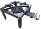 3 Fire Rings Propane Solid Cast Iron Gas Burner Frame Supported KR3LPGC supplier