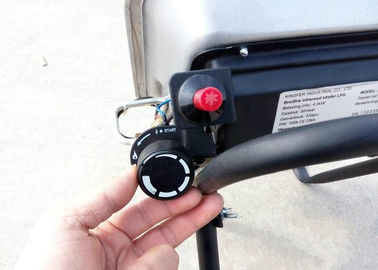 Piezo Igniter Infrared Gas Heaters , Flameout Protection Small Infrared Space Heater supplier