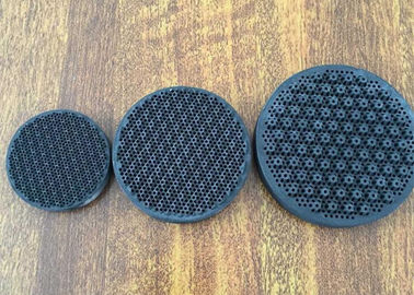 Cooking Gas Infrared Honeycomb Ceramic Plate , Round Shape Porous Industrial Heating Plate supplier