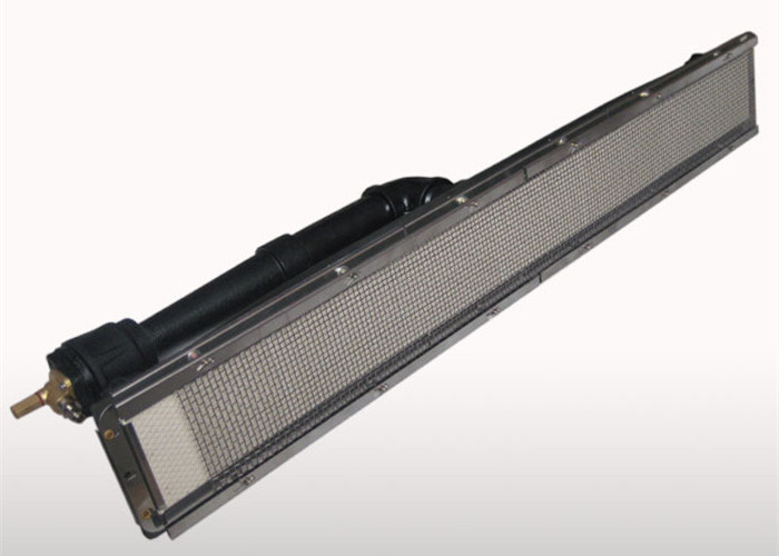 990 * 132 MM Gas Industrial Infrared Burner With Bottom Venturi Inlet